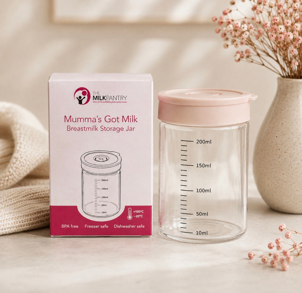 Mumma's Got Milk™ Glass Breast Milk Storage Container 200ml