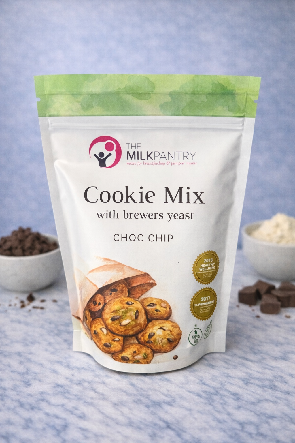 Double Strength Cookie Mix - Gluten Free Choc Chip 400g