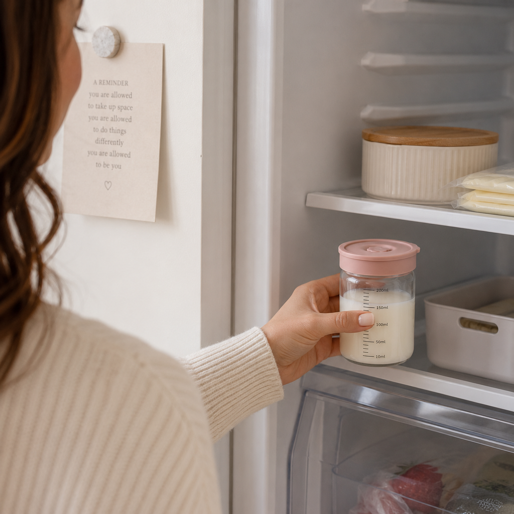 Mumma's Got Milk™ Glass Breast Milk Storage Container 200ml