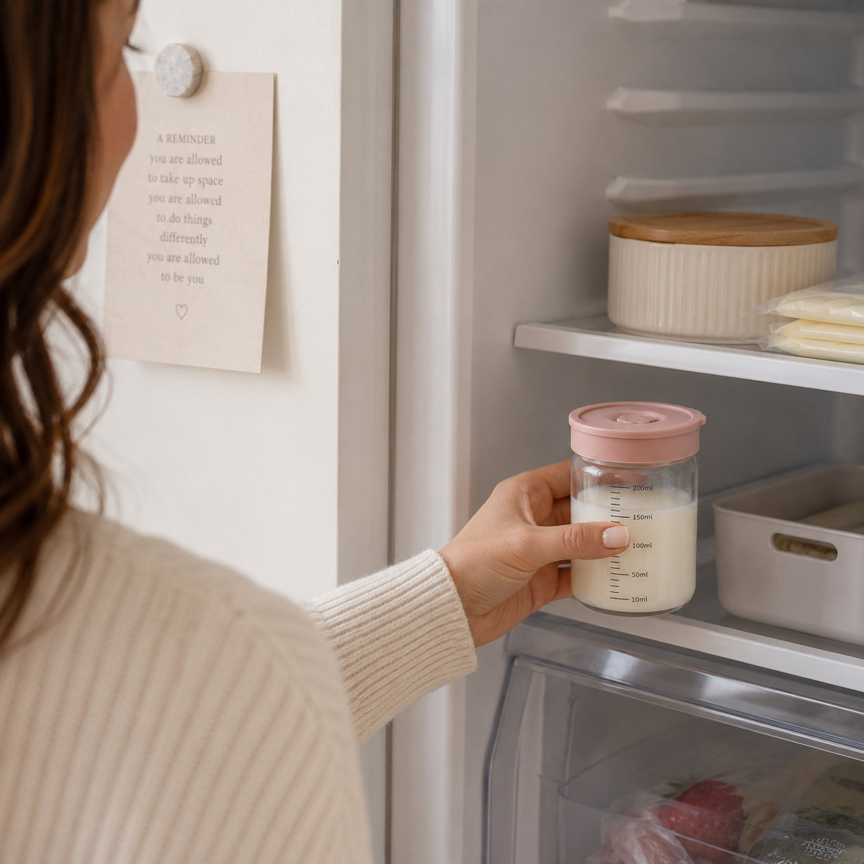 Mumma's Got Milk™ Glass Breast Milk Storage Container 200ml