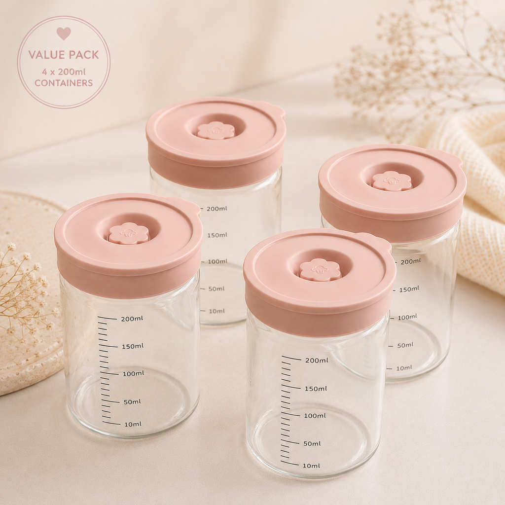 Mumma's Got Milk™ Glass Breast Milk Storage Container 200ml